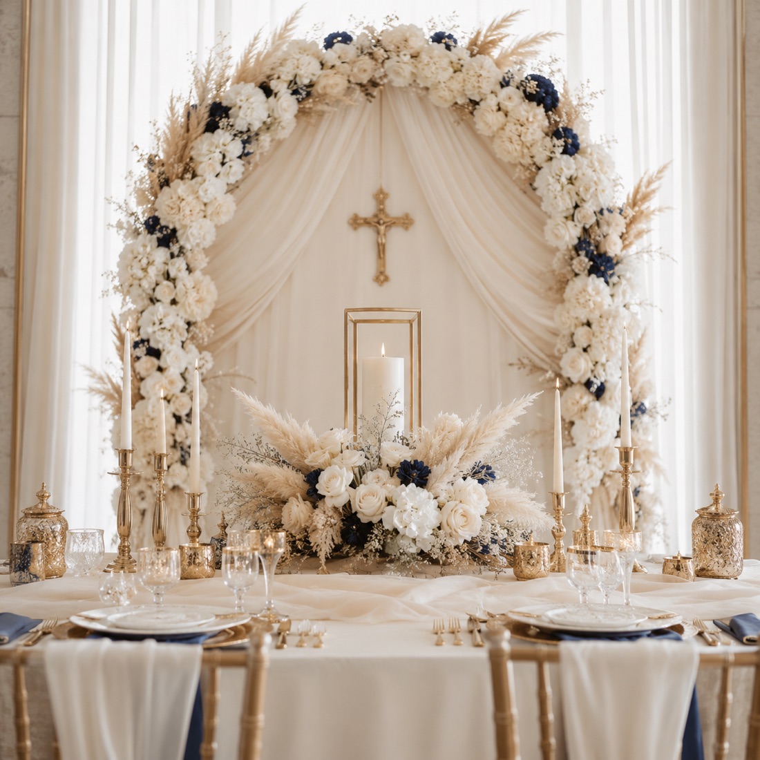Décoration de baptême